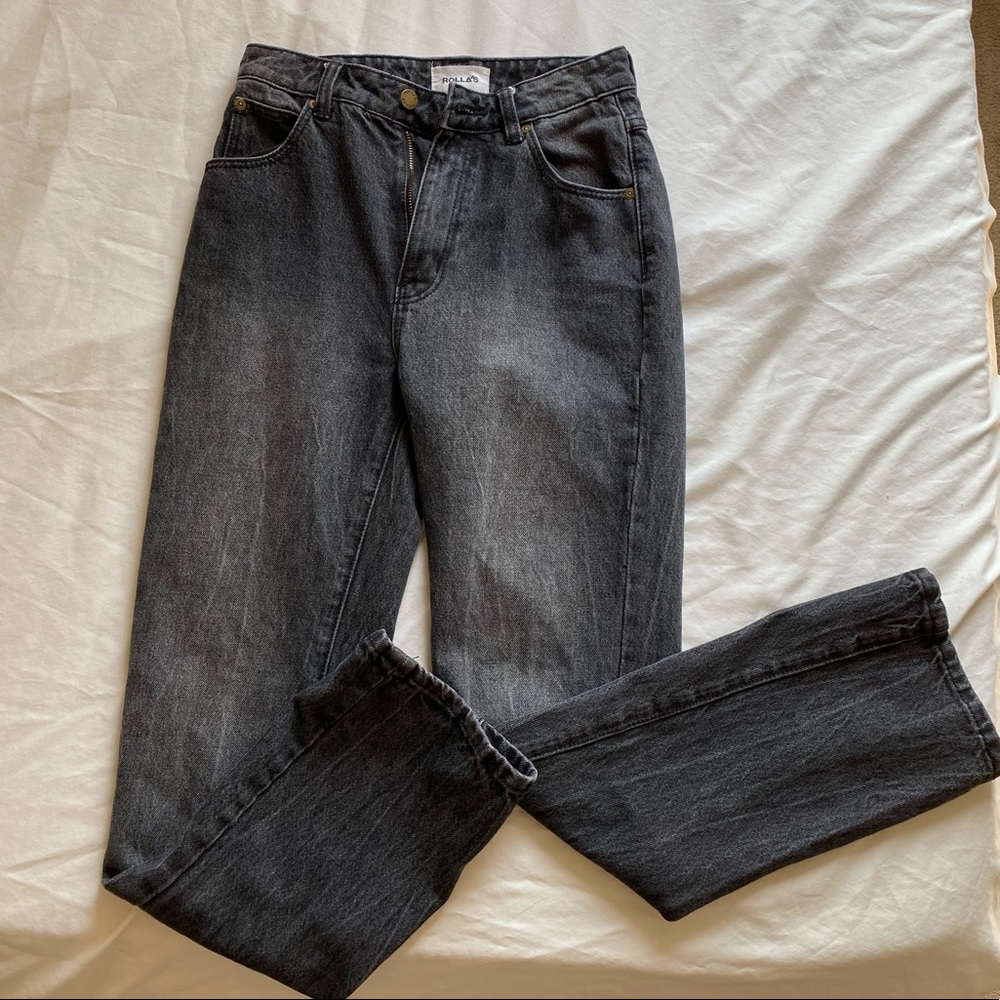 ROLLA’S ORIGINAL CROPPED STRAIGHT JEAN